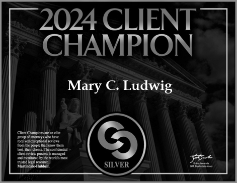 2024 Client Champion - Mary C. Ludwig - Silver
